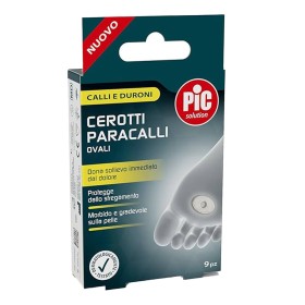 PiC Solution Επιθέματα Προστασίας Κάλων και Σκληρύνσεων σε Οβάλ Σχήμα, 9τμχ