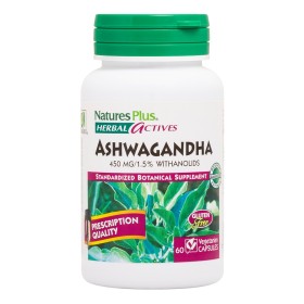 Natures Plus Ashwagandha 450 mg, 60caps