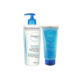 Bioderma Atoderm Πακέτο Προσφοράς με Creme Μαλακτική Κρέμα Σώματος Για Ξηρή Εως Ατοπική Επιδερμίδα, 500ml & Gel Douche Καθαριστικό Προσώπου & Σώματος, 100ml