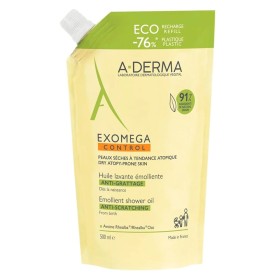 A-Derma Exomega Control Emollient Shower Oil Refill Μαλακτικό Λάδι Καθαρισμού για Ατοπικό Δέρμα Ανταλλακτικό, 500ml