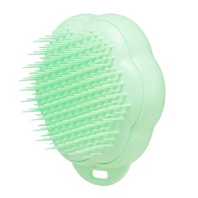 Pet Teezer Cat Grooming Brush Βούρτσα για Γάτες με Κοντό/Μεσαίο Τρίχωμα Πράσινη, 1τμχ