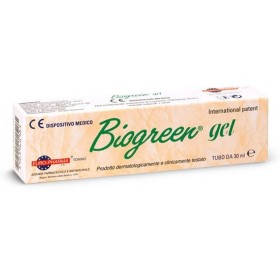 Bionat Biogreen Gel Δερματολογική Γέλη κατά των Δερματικών Παθήσεων Χωρίς Κορτιζόνη για Μυκητιάσεις, Ατοπική Δερματίτιδα, Έκζεμα, Ακμή & Άφθες, 30ml