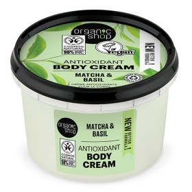 Natura Siberica Organic Shop Αντιοξειδωτική Κρέμα Σώματος Matcha & Βασιλικός, 250ml