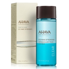 Ahava Time To Clear Eye Make-up Remover, Διφασικό Καθαριστικό Ματιών Για Επίμονο & Αδιάβροχο Μακιγιάζ, 125ml