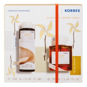 Korres Σετ Περιποίησης Σώματος Cashmere Kumquat με Άρωμα Eau de Toilette 50ml & Αφρόλουτρο 250ml, 1σετ