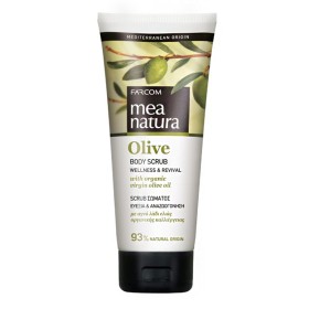 Farcom Mea Natura Olive Scrub Σώματος Ευεξία & Αναζωογόνηση, 200ml