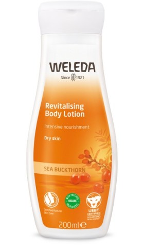 Weleda Revitalising Body Lotion Γαλάκτωμα Σώματος Ιπποφαές, 200ml