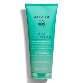 Apivita Just Bee Clear Gel Καθαρισμού Εξυγιαίνει το Δέρμα με Propolis AmC & Φυτικό Σαλικυλικό Οξύ, 200ml