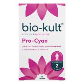 Bio-Kult Pro-Cyan Συμπλήρωμα Διατροφής Για Το Ουροποιητικό, 45 κάψουλες
