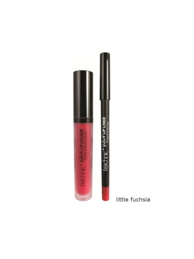  Technic Velvet Lip Kits Little Fuchsia Σετ Lip Gloss & Μολύβι, 2 τμχ