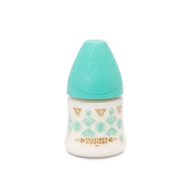 Suavinex Couture Μπιμπερό με Φυσιολογική Θηλή Σιλικόνης 150ml Άσπρο