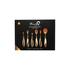 London Pride Multipurpose Oval makeup brush Σετ 6 πινέλων Mermaid