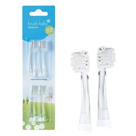 Brush-Βaby BabySonic Ανταλλακτικά Ηλεκτρικής Οδοντόβουρτσας για 18-36 μηνών, 4 τμχ