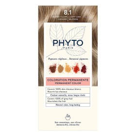 Phyto Color No 8.1 Blonde Clair Μόνιμη Βαφή Μαλλιών Ανοιχτό Ξανθό Σταχτί, 1τμχ