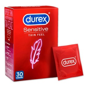 Durex Sensitive Λεπτά Προφυλακτικά για Μεγαλύτερη Ευαισθησία, 30τεμ
