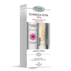 Power Health Promo Echinacea Extra 100mg 20αναβρ.δισκία & Vitamin C, 20αναβρ.δισκία