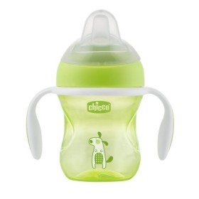 Chicco Transition Cup 4m+ Για Εύκολη Μετάβαση σε Ποτήρι Πράσινο, 200ml