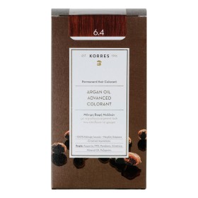 Korres Argan Oil Advanced Colorant Μόνιμη Bαφή Mαλλιών 6.4 Ξανθό Σκούρο Χάλκινο, 50ml