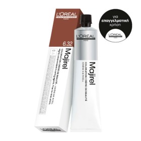 LOreal Majirel N 6.32 Βαφή Μαλλιών Ξανθό Σκούρο, 50ml 