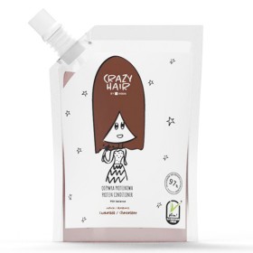Hiskin Crazy Hair Refill Protein Conditioner Peh Balance Μαλακτική Κρέμα Μαλλιών Chocolate [Ανταλλακτικό] Travel Size, 100ml 