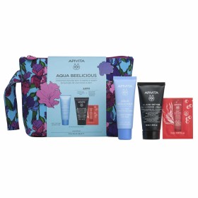 Apivita Promo Aqua Beelicious Απαλή Κρέμα Ενυδάτωσης Eλαφρυάς Υφής, 40ml & Δώρo Gel Καθαρισμού Προσώπου, 50ml & Bee Sun Safe Αντηλιακή, 2ml
