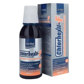 Intermed Chlorhexil-F Mouthwash Chlorhexidine 0.05% + Fluoride 0.025% Φθοριούχο Στοματικό Διάλυμα, 250ml