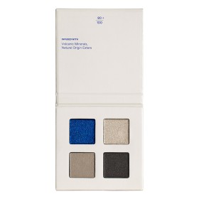 Korres Real Color Eyeshadow Palette Παλέτα Σκιών 02 Smokey Sea, 1σετ
