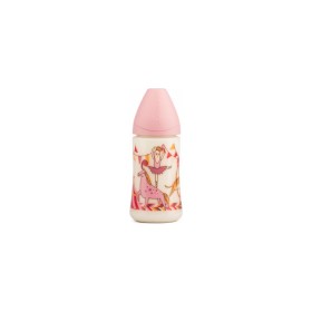 Suavinex Πλαστικό Μπιμπερό Σιλικόνης Pink Circus 0-6m 270ml