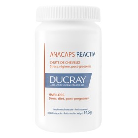 Ducray Anacaps Reactiv Hair Loss Συμπλήρωμα Διατροφής Για Την Τριχόπτωση, 30κάψουλες