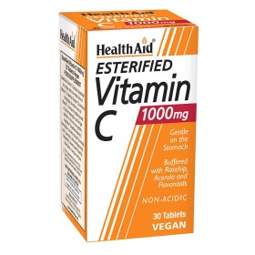 Health Aid Esterified Vitamin C 1000mg Συμπλήρωμα Διατροφής Εστέρας Βιταμίνης C με Βιοφλαβονοειδή, 30tabs