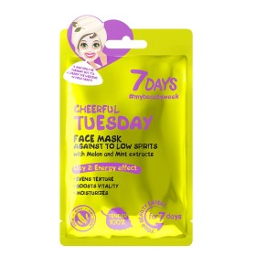 7Days Cheerful Tuesday Sheet Mask Μάσκα Αναζωογόνησης με Πεπόνι & Μέντα, 28g
