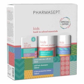 Pharmasept Πακέτο Back to School με Kid Soft Hair Shampoo Παιδικό Σαμπουάν 400ml, X-Lice Protective Lotion Αντιφθειρική Λοσιόν, 100ml & Kids Extra Mild Deo Roll-On Αποσμητικό για Παιδιά, 50ml, 1σετ