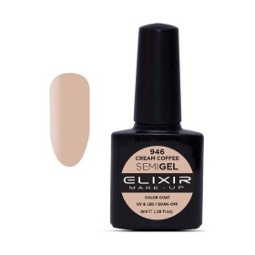 Elixir Make-up Semi Gel Ημιμόνιμο Επαγγελματικό Βερνίκι Νυχιών Νο946 Creamy Coffee, 8ml