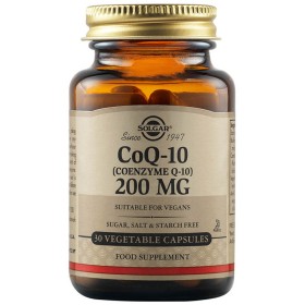 Solgar Coenzyme Q10 200mg Συμπλήρωμα Διατροφής για Ενίσχυση Ενέργειας, Ενδυνάμωση Καρδιαγγειακού & Ανοσοποιητικού Συστήματος Αντιγηραντική Δράση, 30veg.caps