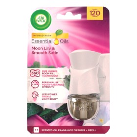 AIR WICK ΣΥΣΚΕΥΗ + ΑΝΤ/ΚΟ 19ml - (SMOOTH SATIN & MOON LILY)