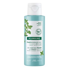 Klorane Mint Poudre 3 en 1 Matifiant Καθαριστική Πούδρα, 50gr