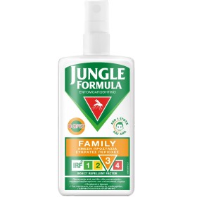 Jungle Formula Family Άοσμη Εντομοαπωθητική Λοσιόν σε Spray με Ισχυρή Δράση Κατάλληλη για Παιδιά, 100ml
