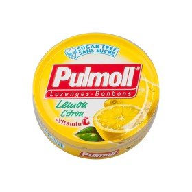 PULMOLL Λεμόνι & Βιταμίνη C, Καραμέλες για τον βήχα 45gr