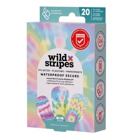 Wild Stripes Waterproof Rainbow Αυτοκόλλητα Επιθέματα, 20τμχ