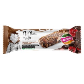 JANNIS ΜΠΑΡΑ ΞΗΡΩΝ ΚΑΡΠΩΝ ΜΕ ΜΕΛΙ 30gr. - (ΜΑΥΡΗ ΣΟΚΟΛΑΤΑ & ΒΥΣΣΙΝΟ)
