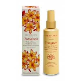 LErbolario Frangipani Λεπτόρρευστη Κρέμα Σώματος με Έλαιο Καρύδας, 150ml