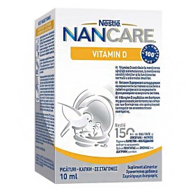 Nestle Nancare Vitamin D Συμπλήρωμα Διατροφής Για Βρέφη & Παιδιά, 10ml