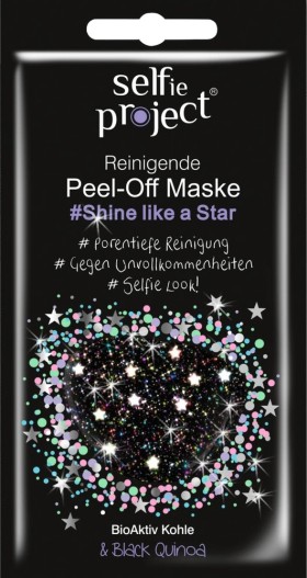 Selfie Project Peel-off Μask 12ml #Shine Like a Star Μάσκα Προσώπου, 25ml