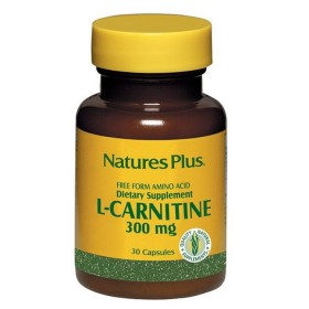 Natures Plus L-Carnitine Συμπλήρωμα Καρνιτίνης 300mg, 30 caps