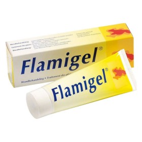 Flamigel Υδροενεργό Επίθεμα σε Μορφή Gel Iδανικό για την Aντιμετώπιση Πληγών & Εγκαυμάτων καθώς Ανακουφίζει τον Πόνο, 50g