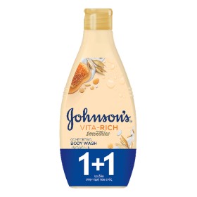 Johnsons Promo Vita Rich Smoothies Αφρόλουτρο Γιαούρτι Μέλι Βρώμη, 1500ml