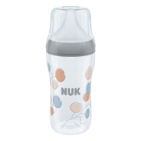 Nuk Perfect Match Μπιμπερό Πλαστικό με Μαλακή Θηλή Σιλικόνης κατά των Κολικών με Έλεγχο Θερμοκρασίας 3m+, 260ml