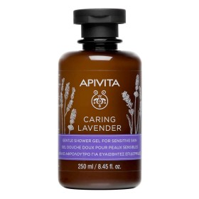 Apivita Caring Laventer Απαλό Αφρόλουτρο για Ευαίσθητες Επιδερμίδες, 250ml