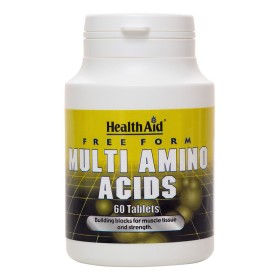 Health Aid Μulti Amino Acids Free Form Συμπλήρωμα Διατροφής Αμινοξέων, 60tabs