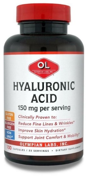 Inpa Olympians Labs Hyaluronic Acid Συμπλήρωμα Διατροφής με Υαλουρονικό Οξύ, 100 κάψουλες